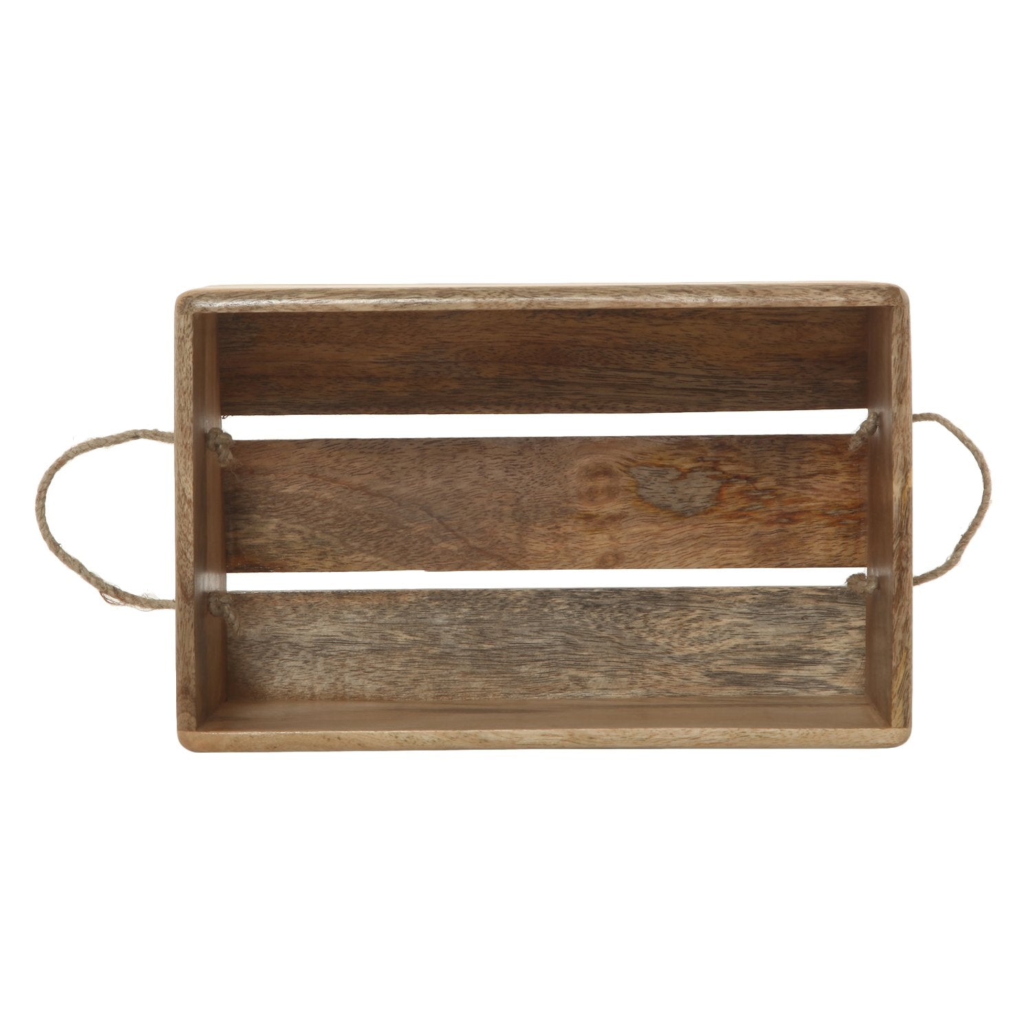 LeSavon Wood Organizer (Brown) - Set of 3